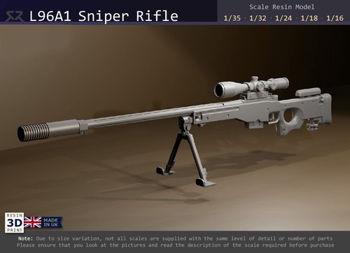 L96a1 sniper rifle - (l96, a1)