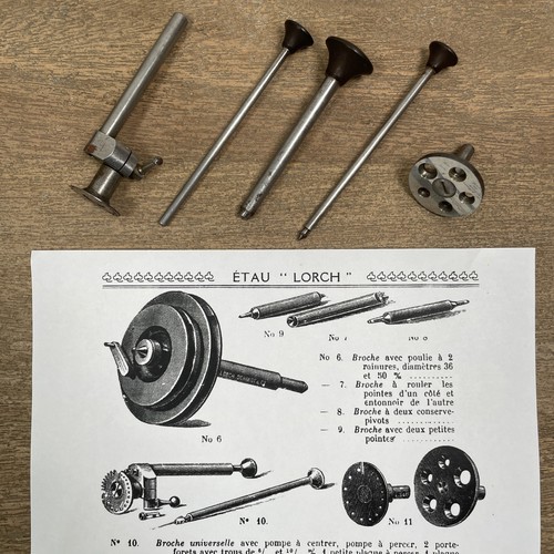 Vintage lorch watchmaker lathe - vintage,