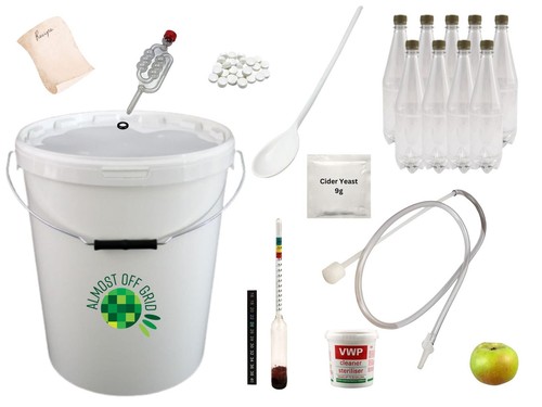 Litre cider kit with - litre,