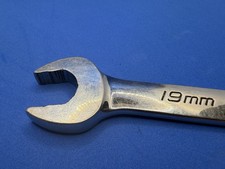Snap On USA 19mm flank drive plus chrome spanner SOEXM12 #FP35