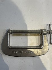 Record Junior 4 G-Clamp Vintage. Sheffield Made