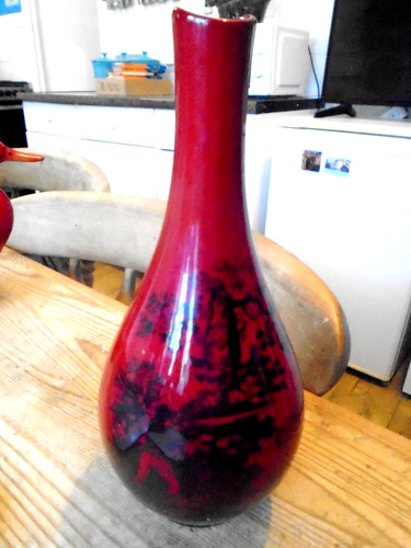 Royal doulton flambe woodcut - flambe,