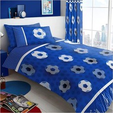 KIDS DUVET COVER SETS Reversible Quilt Bedding Pillowcase Children Boys Girls