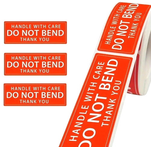 Not bend stickers - not,