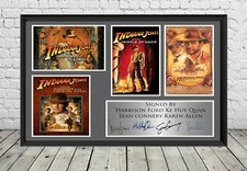 Indiana Jones Movie Signed