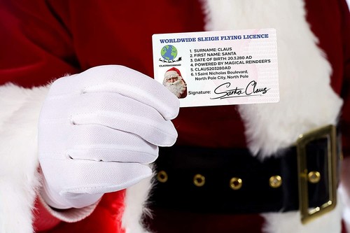 Santa claus lost - santa, driving