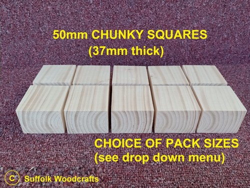50mm wooden pine - 50mm,