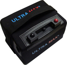 ULTRA MAX 18 HOLE DEEP CYCLE LITHIUM GOLF TROLLEY BATTERY 12V 16AH for HILLBILL