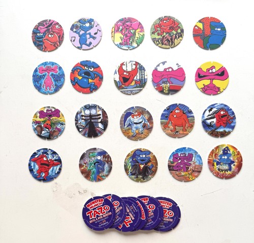 Vintage monster munch tazos - munch,