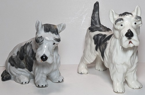 Pair scotty scottie dogs - pair,