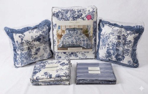 9pcs laurel manor toile - laurel,