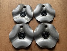 x4 Wolfrace Wheels Typ3 Alloy Wheel Centre Caps Set
