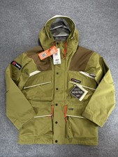 Berghuas Unisex Trango Goretex Waterproof Jacket Green Uk Small - RRP £400