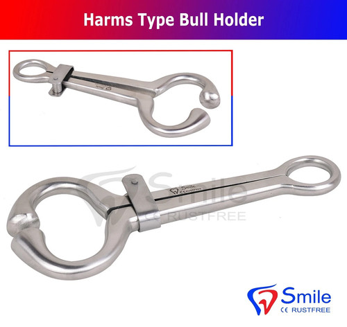 Harms type bull holder - type, 7.5''