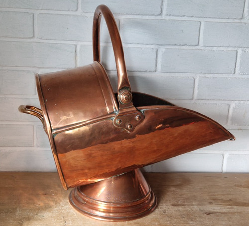 Large heavy antique copper - heavy,
