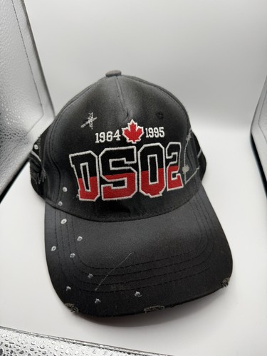 Dsquared black grey baseball - black,