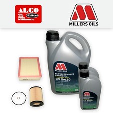 SERVICE KIT for BMW Z3 E36 M54 OIL AIR FILTER +EE NANO 5w30 OIL (2000-2003)