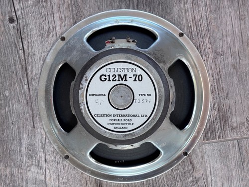 1997 celestion g12m - g12m-70, guitar