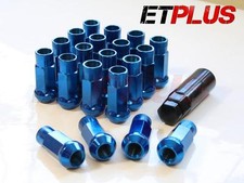 GT50 Long wheel nuts BLUE 12x1.25 fits Subaru Impreza WRX STI