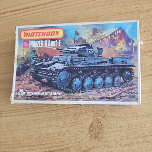 Vintage matchbox panzer - vintage,
