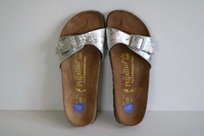 Birkenstock Papillio Sandal Metallic Silver Size 36/3.5 NEW