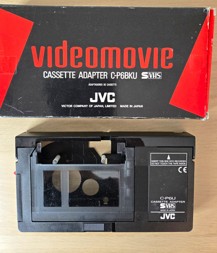 Jvc p6u vhs - s-vhs, cassette