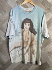 RARE  Vintage Bettie Page T-shirt Artwork 1996 B Yeager  2XL 100% Cotton