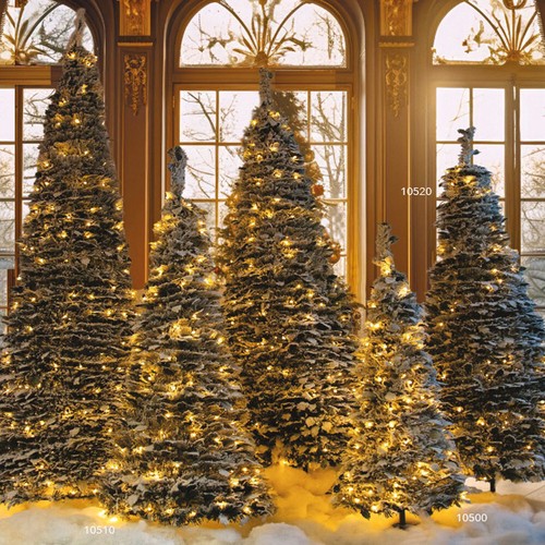 Artificial snowy christmas - artificial,