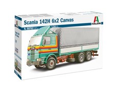 Italeri 90762 Scania 142H 6x2 Canvas Truck 1:24 Scale Kit
