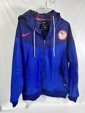 Nike Team USA 2020 Olympic Windrunner  nylon hooded Jacket   Large
