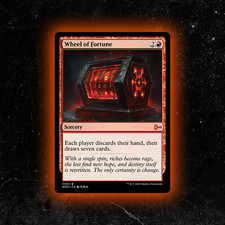 Wheel of Fortune - Custom Magic: The Gathering Card - High-Quality
