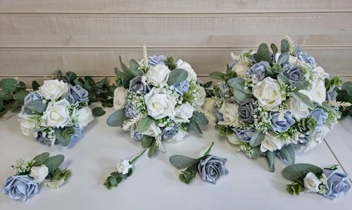 Wedding bouquet blue - wedding, bouquet.