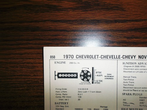 1970 chevrolet chevelle - 1970,
