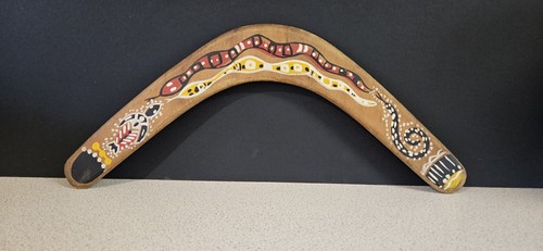Wooden boomerang australian - wooden,