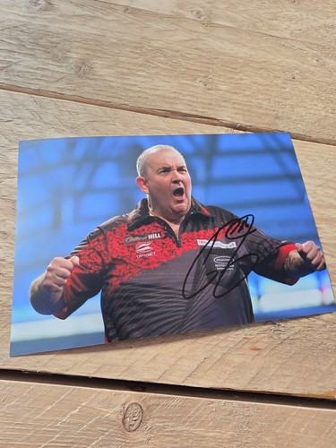 Phil taylor signed - taylor,