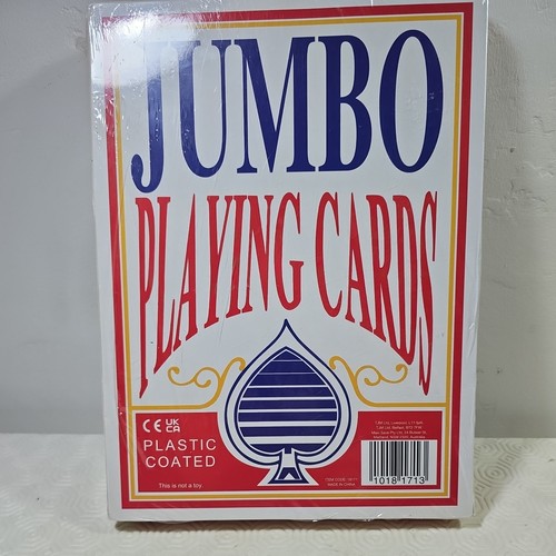 Jumbo playing cards aprox - jumbo, 28
