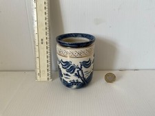 RARE VINTAGE BOOTHS REAL OLD WILLOW BLUE AND WHITE JAM PRESERVE JAR