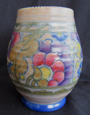 Early Crown Ducal Vase. Byzantine / Danube Pattern 2801. Charlotte Rhead Design