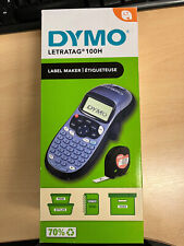Dymo LetraTag LT-100H Handheld Label Maker - Blue, Brand New