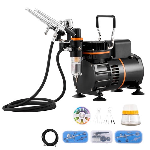 Airbrush kit dual - kit, fan