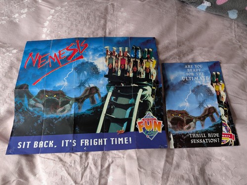 Alton towers nemesis c1994 - towers,