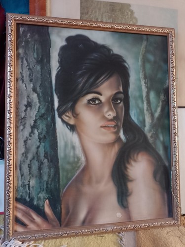 Vintage framed print - , of
