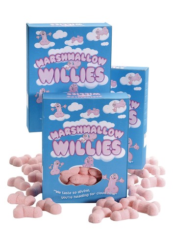 Marshmallow willies gift - marshmallow,