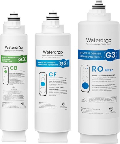 Waterdrop water filter - water,