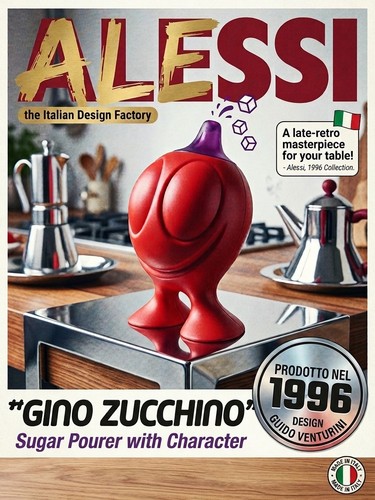 Alessi gino zucchino sugar - alessi,