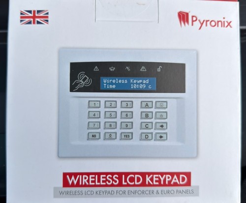 Pyronix wireless lcd - pyronix, keypad