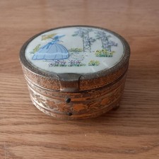 Vintage Crinoline Lady Floral