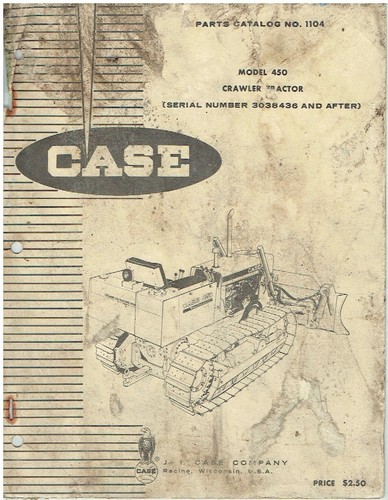 Case model 450 - 450, crawler