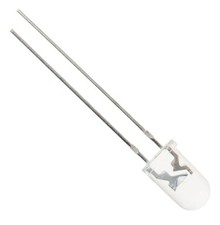 10 x Red 5mm LED Water Clear