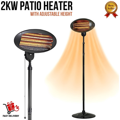 2kw patio heater - patio, electric